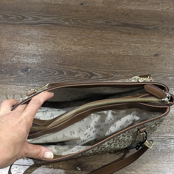 Dkny Bags Dkny Bryanna Shoulder Bag Brown Nwt Poshmark